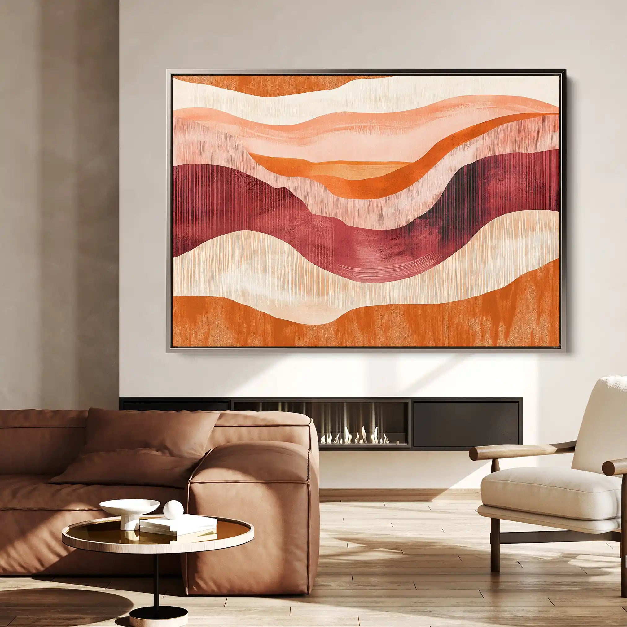 Boho 184 Canvas Art 90 x 60 cm / Stretched on hidden frame