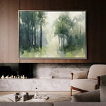 Landscape 184 Canvas Art 90 x 60 cm / Stretched on hidden frame