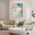Abstract 1844 Canvas Art 60 x 40 cm / Stretched on hidden frame