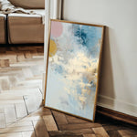Abstract 1844 Canvas Art 60 x 40 cm / Stretched on hidden frame