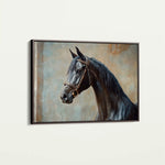 Horses 185 Canvas Art 90 x 60 cm / Stretched on hidden frame