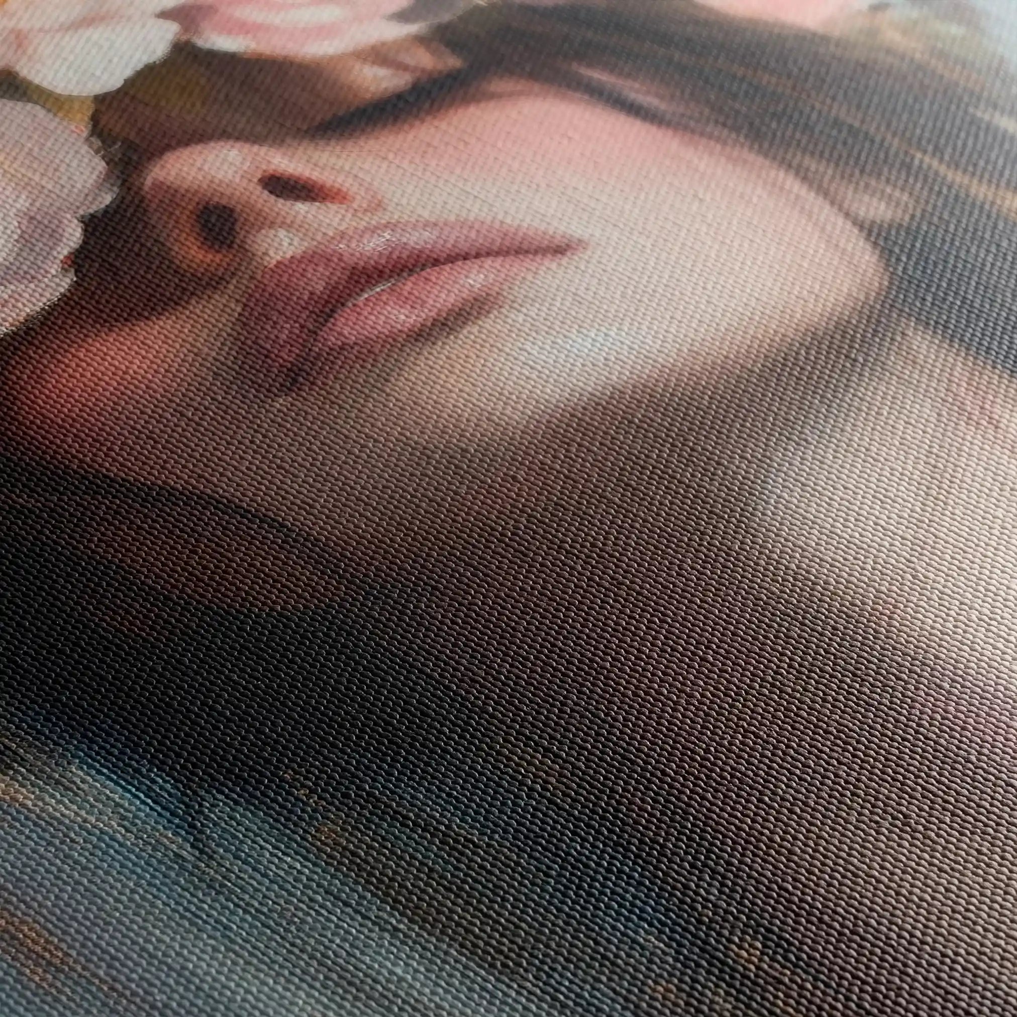 Portrait 185 Canvas Art 90 x 60 cm / Stretched on hidden frame