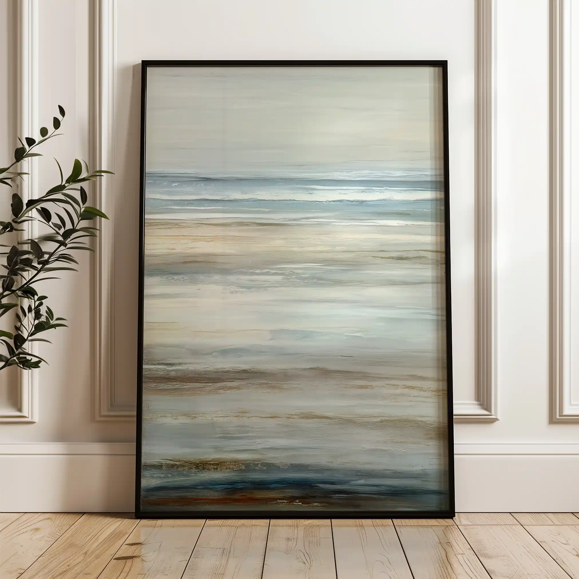 Abstract 1850 Canvas Art 60 x 40 cm / Stretched on hidden frame