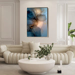 Abstract 1852 Canvas Art 60 x 40 cm / Stretched on hidden frame