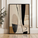 Abstract 1854 Canvas Art 60 x 40 cm / Stretched on hidden frame