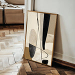 Abstract 1854 Canvas Art 60 x 40 cm / Stretched on hidden frame