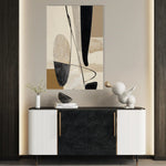 Abstract 1854 Canvas Art 60 x 40 cm / Stretched on hidden frame