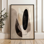 Abstract 1855 Canvas Art 60 x 40 cm / Stretched on hidden frame