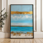 Abstract 1857 Canvas Art 60 x 40 cm / Stretched on hidden frame
