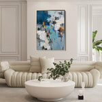 Abstract 1858 Canvas Art 60 x 40 cm / Stretched on hidden frame