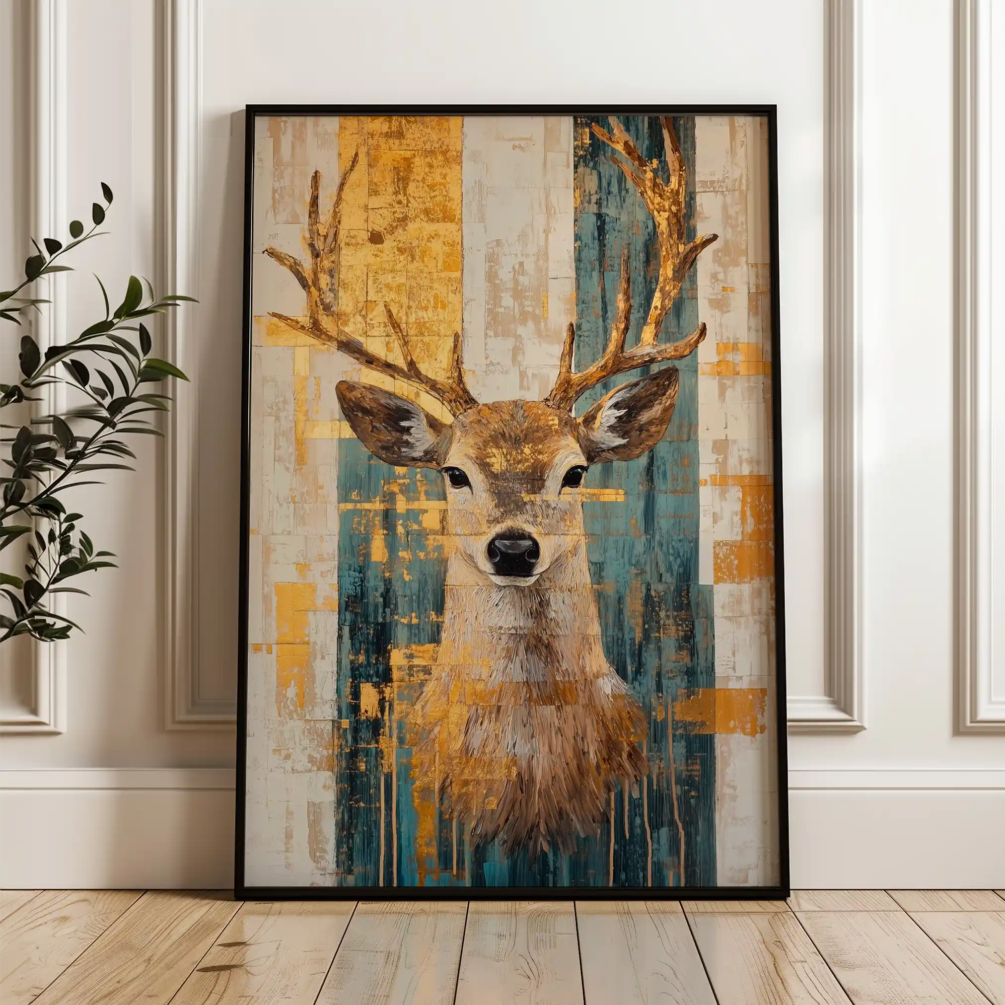 Animals 186 Canvas Art 90 x 60 cm / Stretched on hidden frame