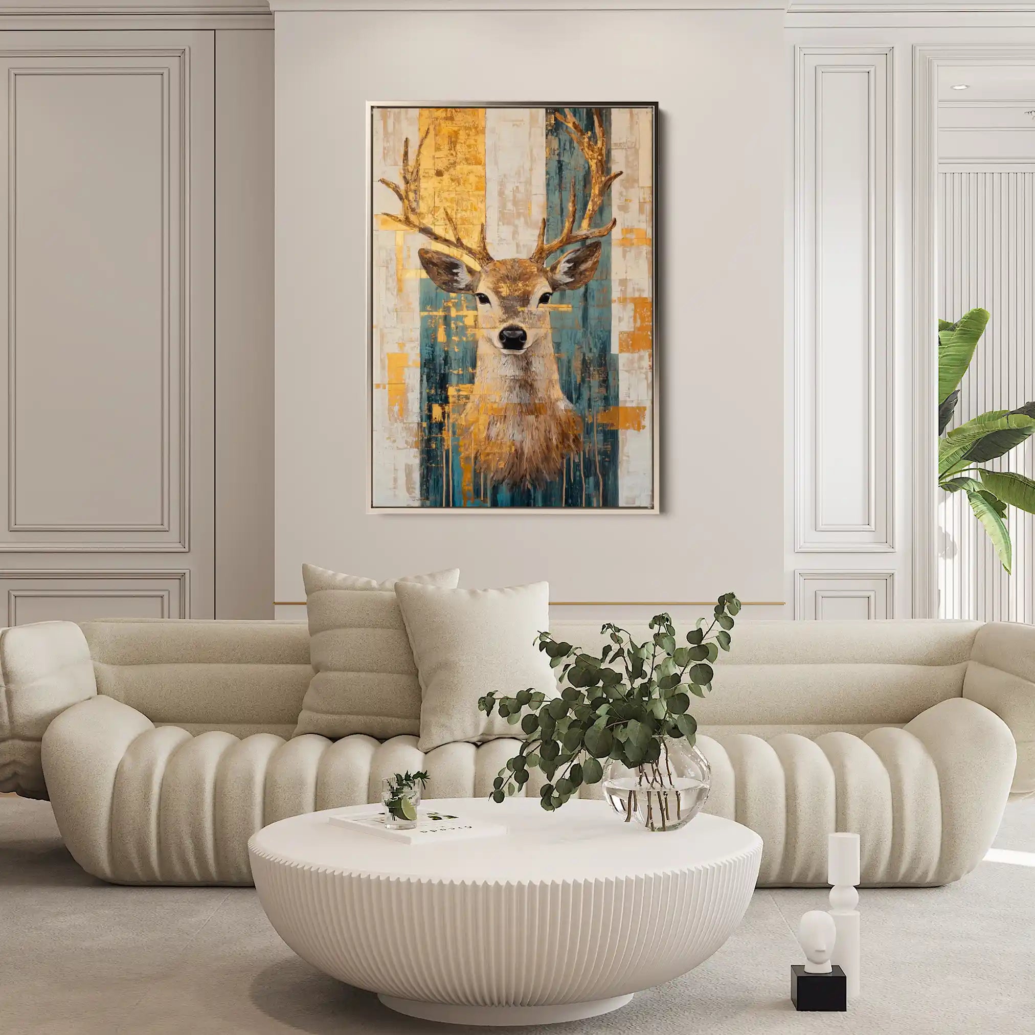 Animals 186 Canvas Art 90 x 60 cm / Stretched on hidden frame