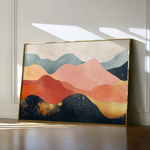 Boho 186 Canvas Art 90 x 60 cm / Stretched on hidden frame