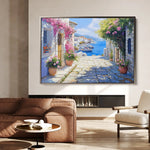 Landscape 186 Canvas Art 90 x 60 cm / Stretched on hidden frame