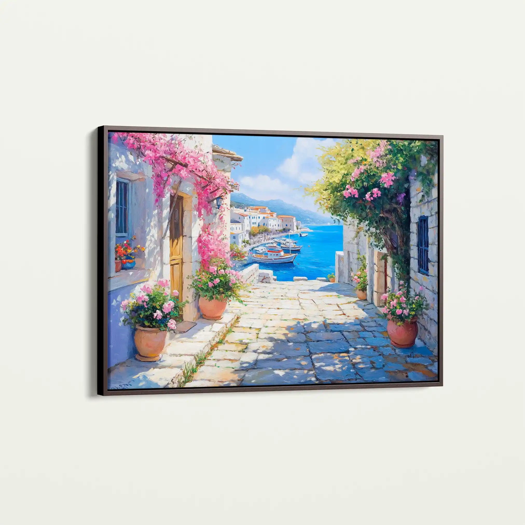 Landscape 186 Canvas Art 90 x 60 cm / Stretched on hidden frame