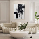 Abstract 1864 Canvas Art 60 x 40 cm / Stretched on hidden frame