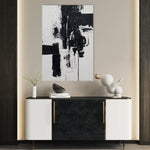 Abstract 1864 Canvas Art 60 x 40 cm / Stretched on hidden frame