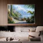 Landscape 187 Canvas Art 90 x 60 cm / Stretched on hidden frame