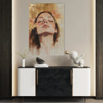 Portrait 187 Canvas Art 90 x 60 cm / Stretched on hidden frame