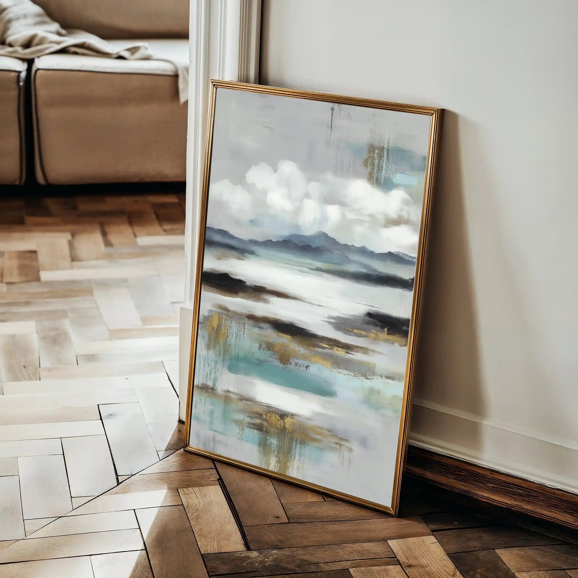 Abstract 1871 Canvas Art 60 x 40 cm / Stretched on hidden frame