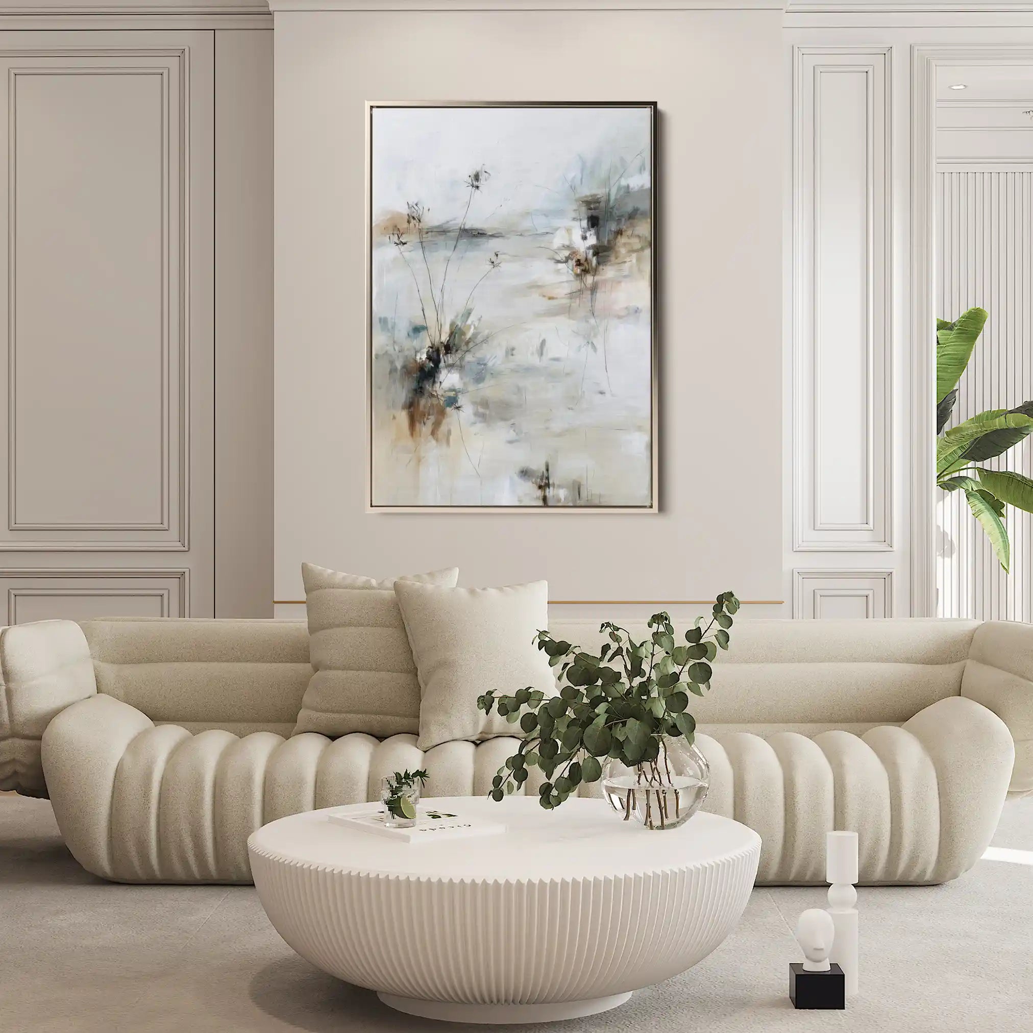 Abstract 1873 Canvas Art 60 x 40 cm / Stretched on hidden frame