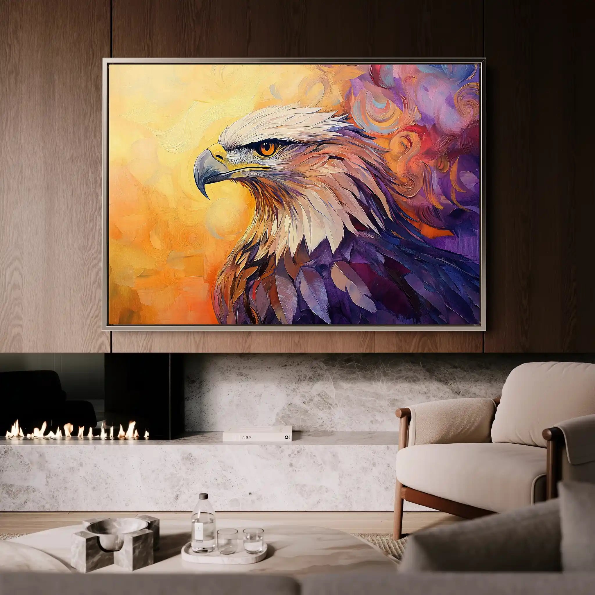 Animals 188 Canvas Art 90 x 60 cm / Stretched on hidden frame