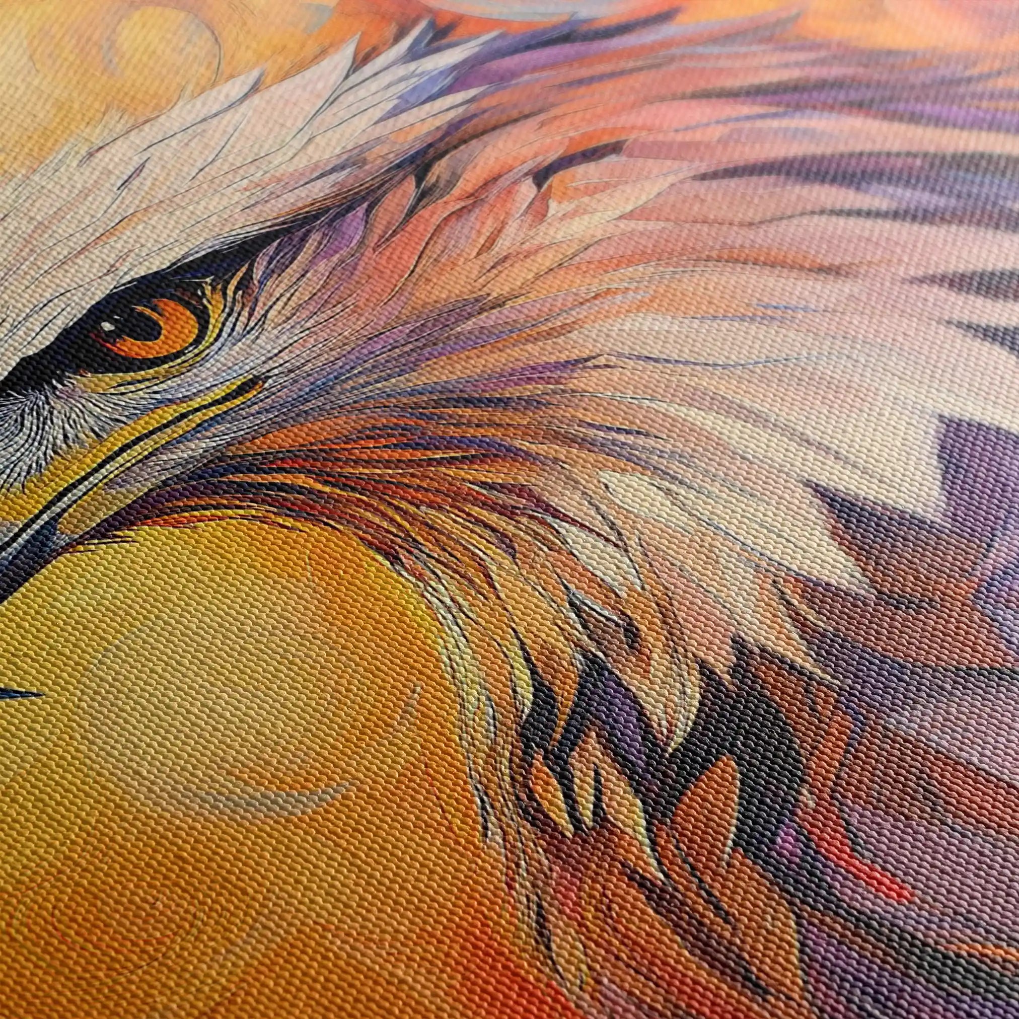 Animals 188 Canvas Art 90 x 60 cm / Stretched on hidden frame