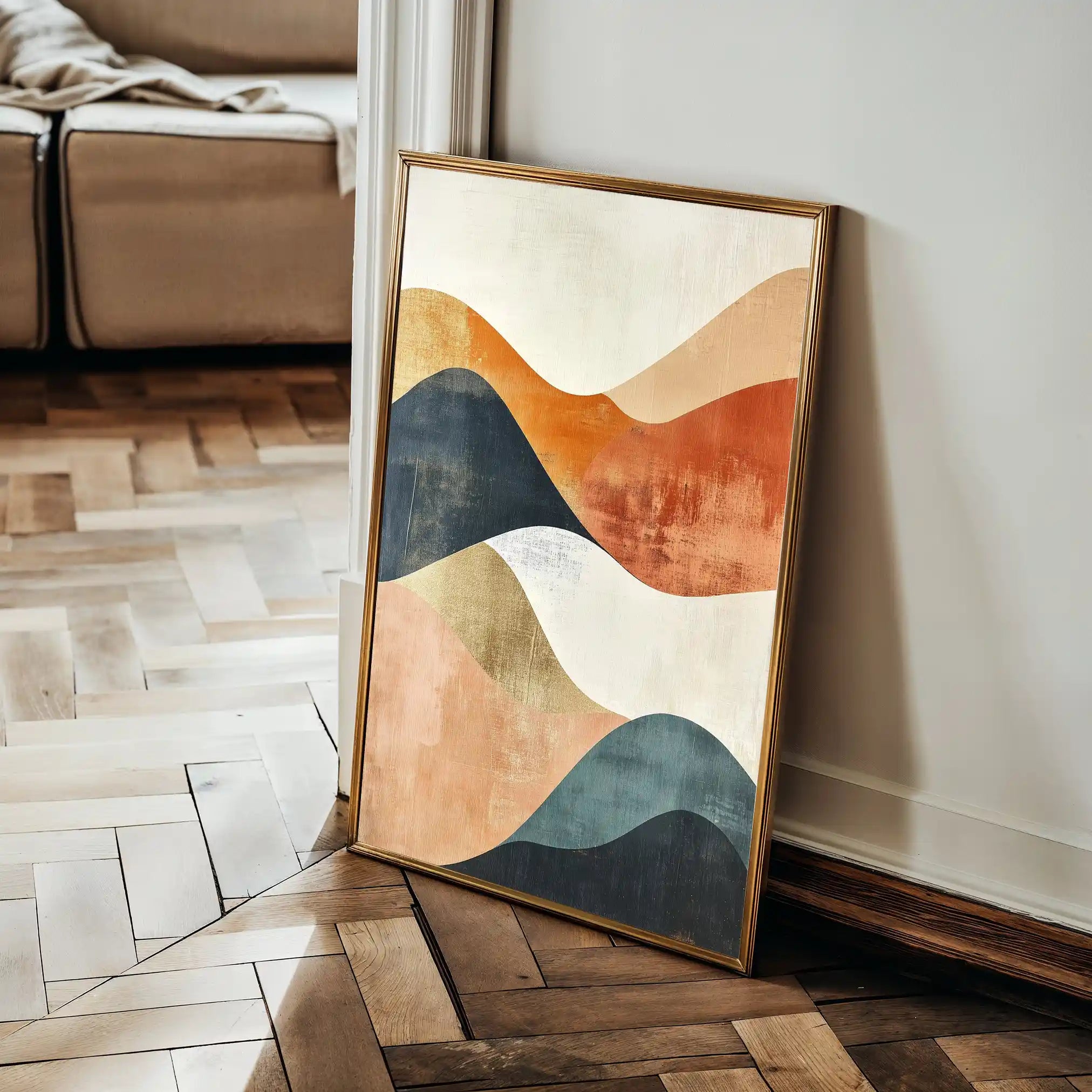 Boho 188 Canvas Art 90 x 60 cm / Stretched on hidden frame