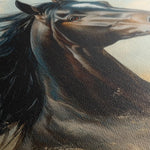 Horses 188 Canvas Art 90 x 60 cm / Stretched on hidden frame