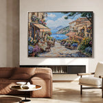 Landscape 188 Canvas Art 90 x 60 cm / Stretched on hidden frame