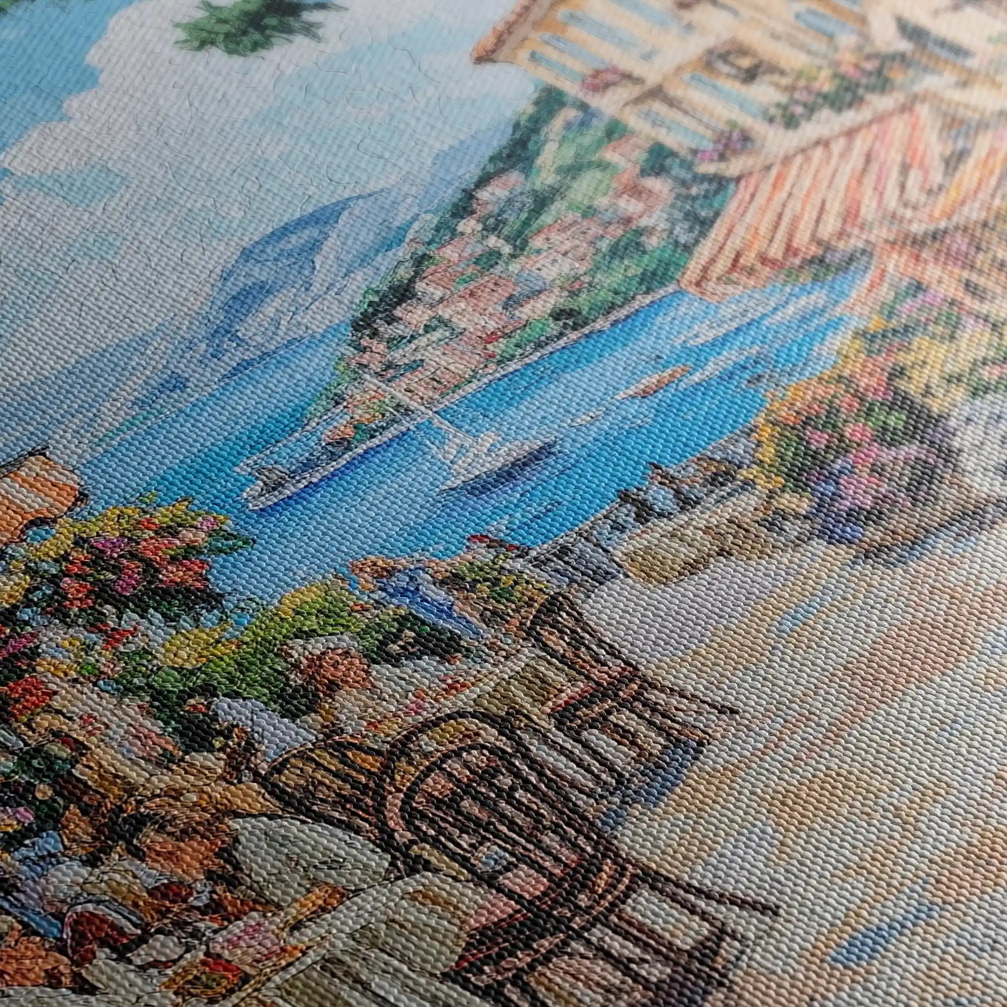 Landscape 188 Canvas Art 90 x 60 cm / Stretched on hidden frame