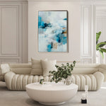 Abstract 1884 Canvas Art 60 x 40 cm / Stretched on hidden frame