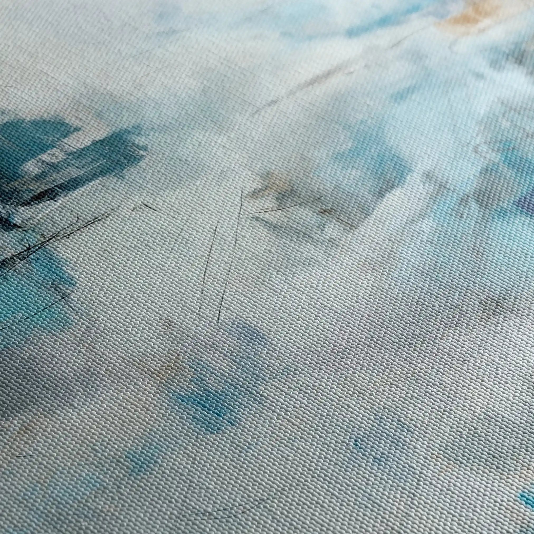 Abstract 1884 Canvas Art 60 x 40 cm / Stretched on hidden frame