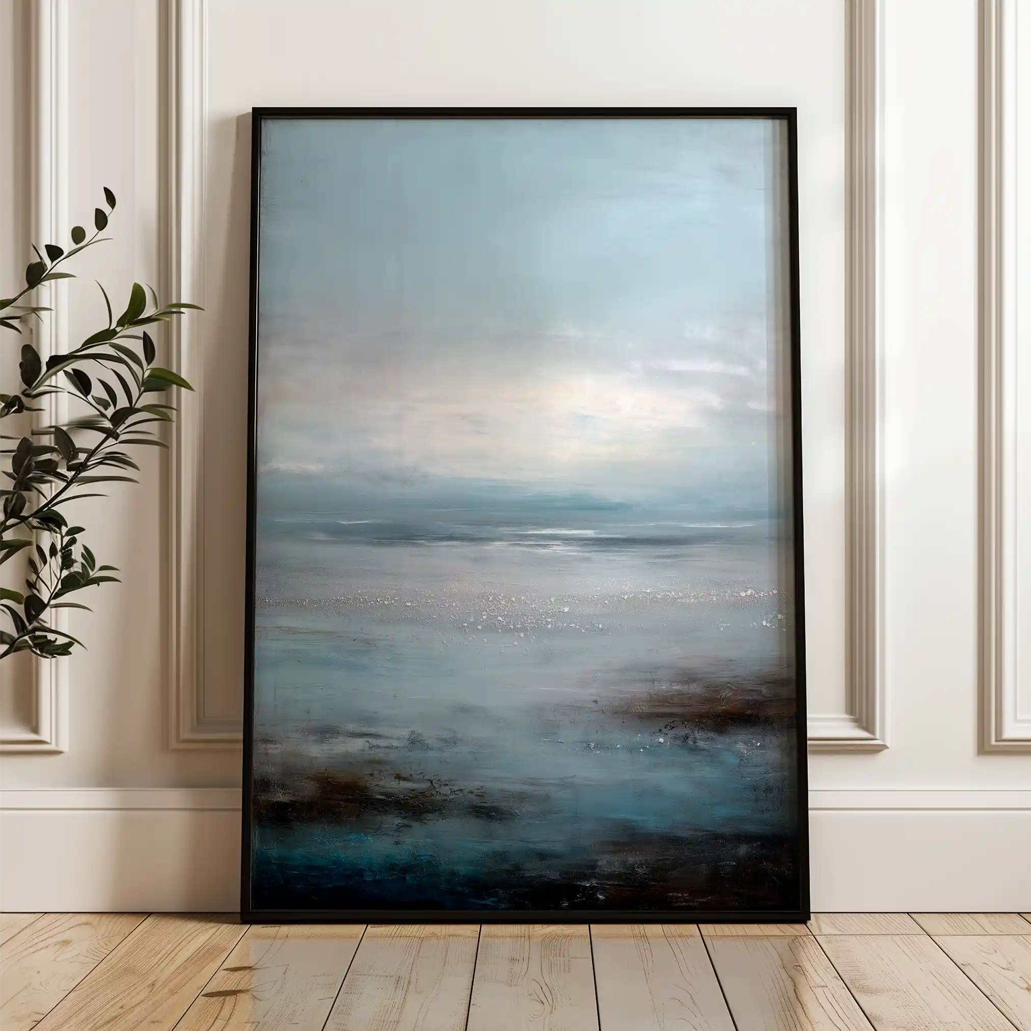 Abstract 1889 Canvas Art 60 x 40 cm / Stretched on hidden frame