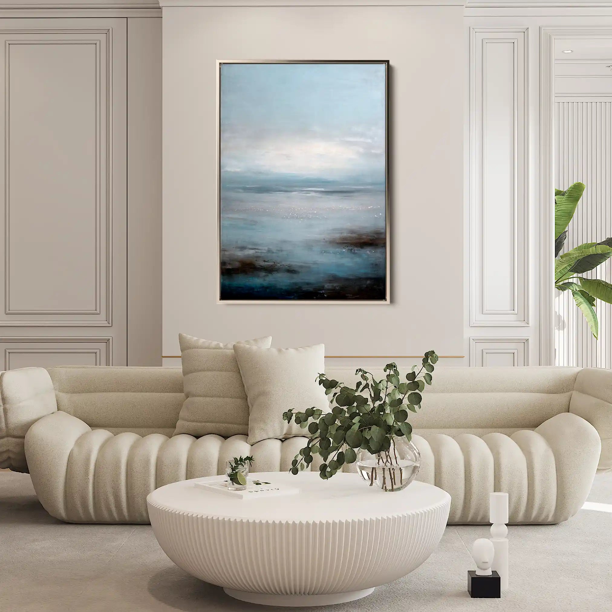 Abstract 1889 Canvas Art 60 x 40 cm / Stretched on hidden frame