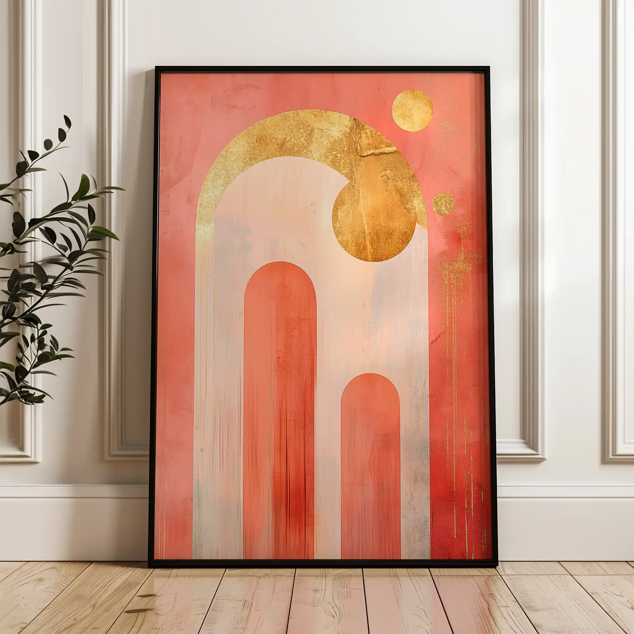 Boho 189 Canvas Art 90 x 60 cm / Stretched on hidden frame