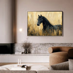 Horses 189 Canvas Art 90 x 60 cm / Stretched on hidden frame