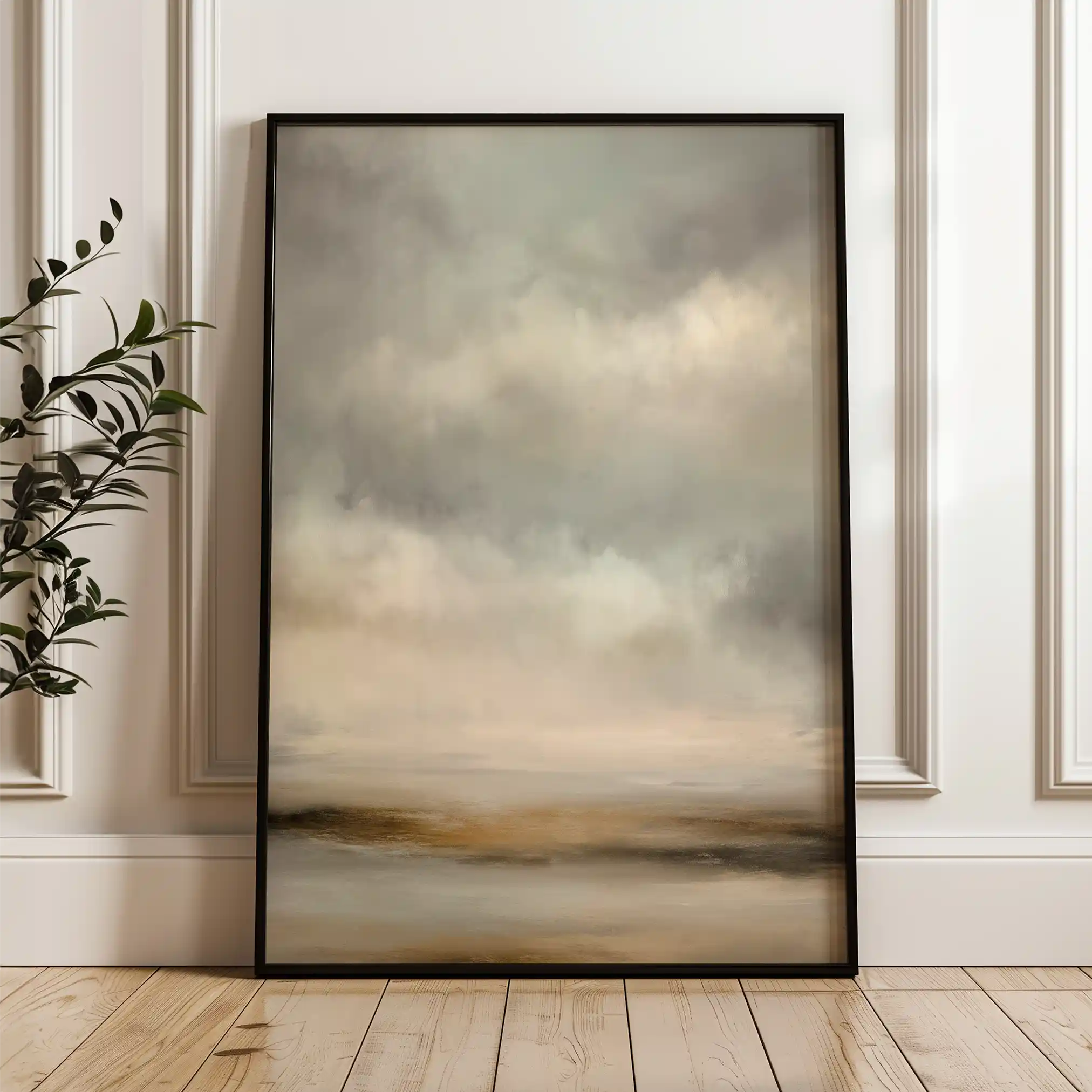 Abstract 1891 Canvas Art 60 x 40 cm / Stretched on hidden frame