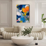Abstract 1898 Canvas Art 60 x 40 cm / Stretched on hidden frame