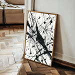 Abstract 1899 Canvas Art 60 x 40 cm / Stretched on hidden frame