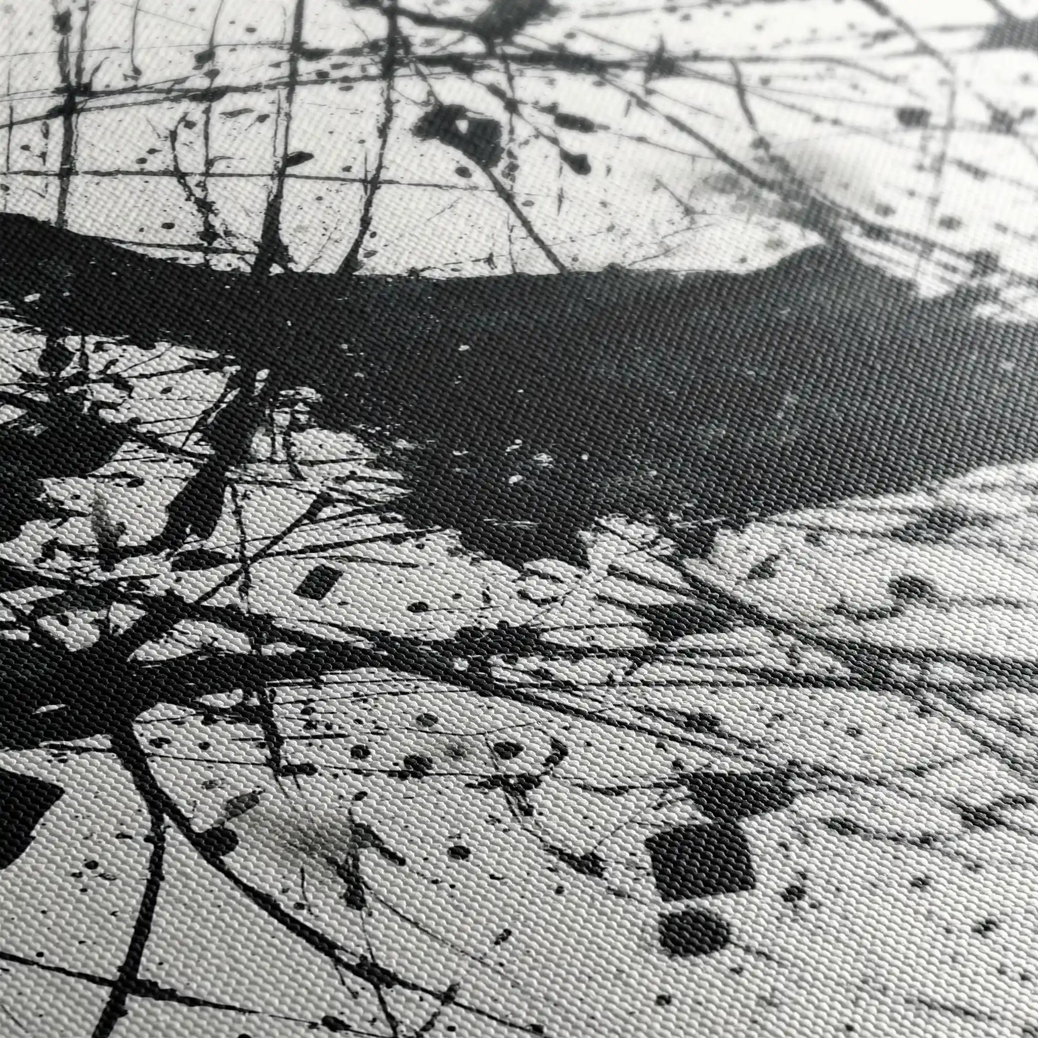 Abstract 1899 Canvas Art 60 x 40 cm / Stretched on hidden frame