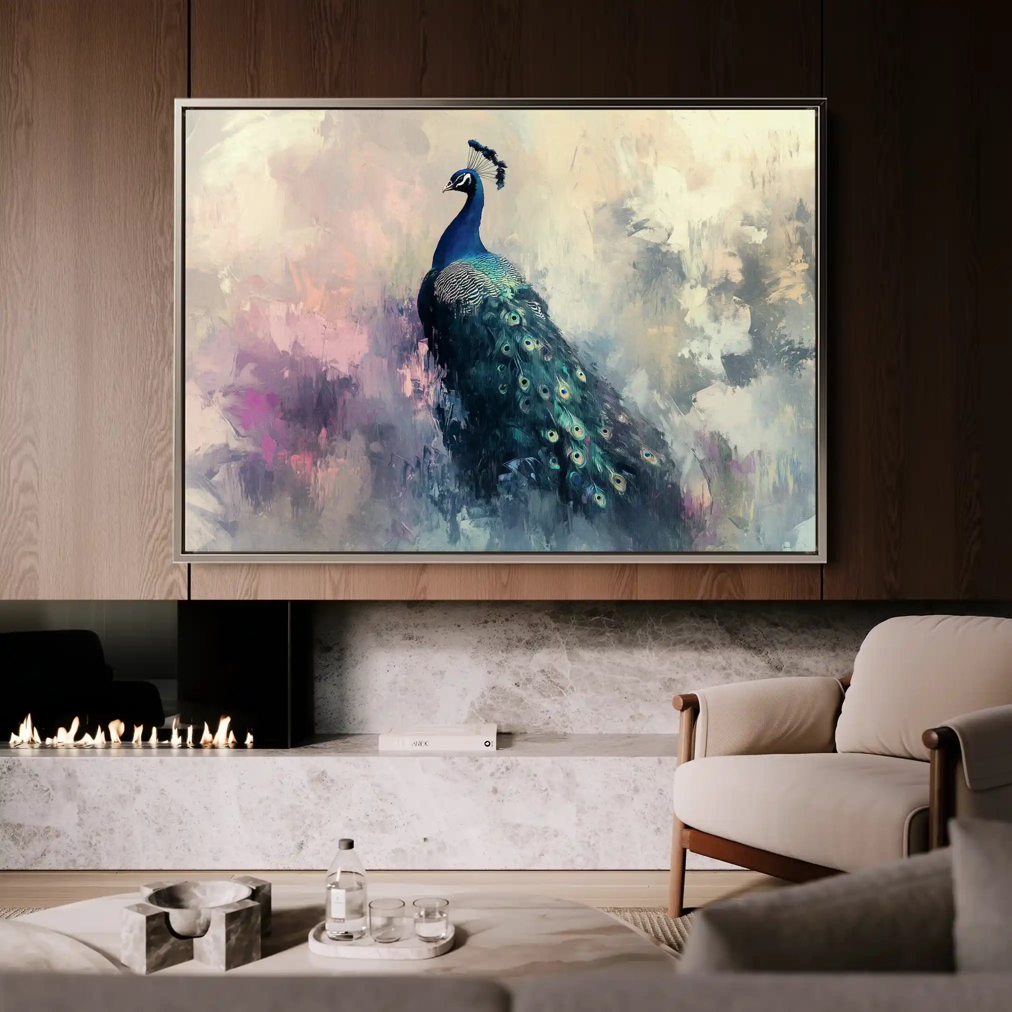 Animals 190 Canvas Art 90 x 60 cm / Stretched on hidden frame