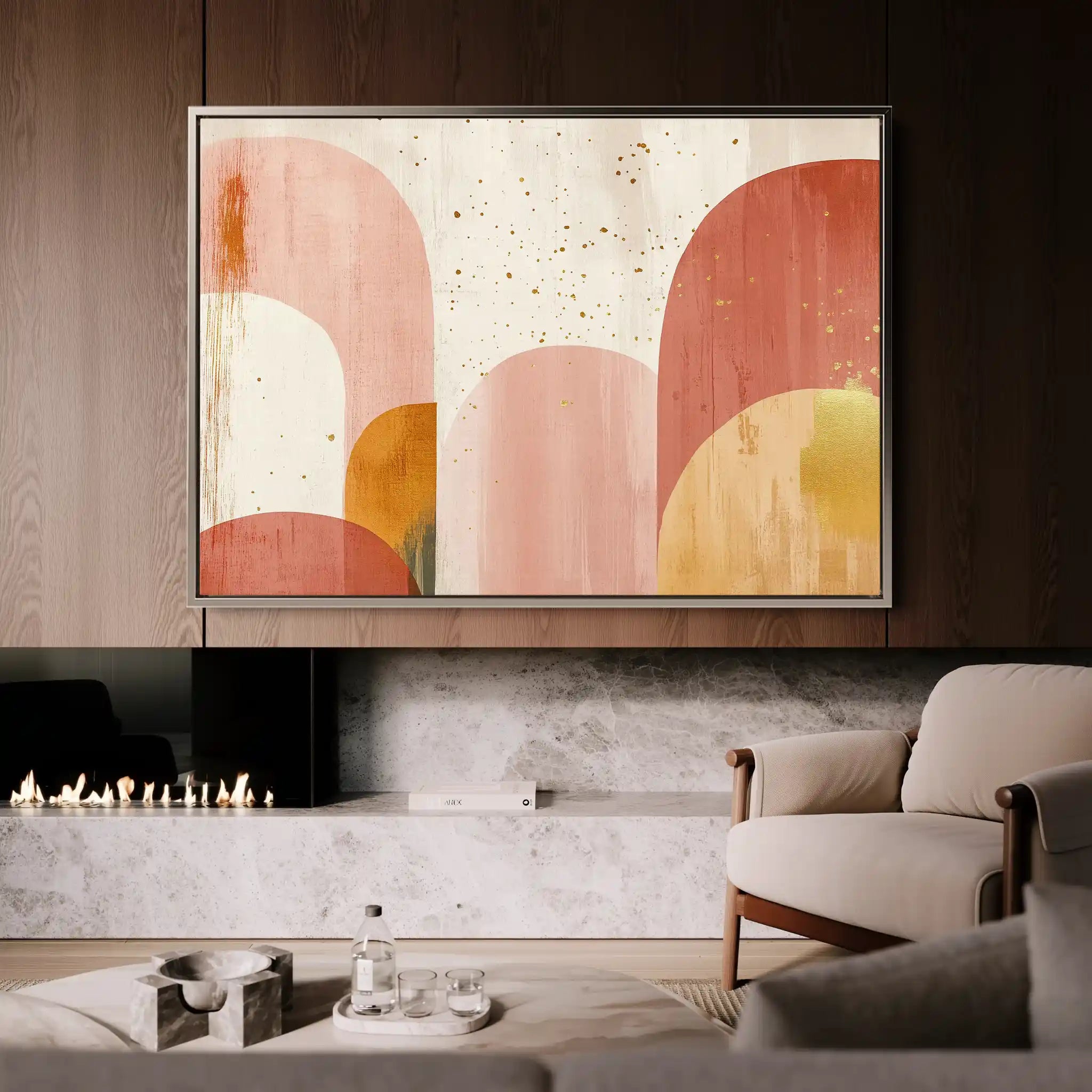 Boho 190 Canvas Art 90 x 60 cm / Stretched on hidden frame