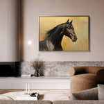 Horses 190 Canvas Art 90 x 60 cm / Stretched on hidden frame