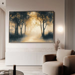 Landscape 190 Canvas Art 90 x 60 cm / Stretched on hidden frame