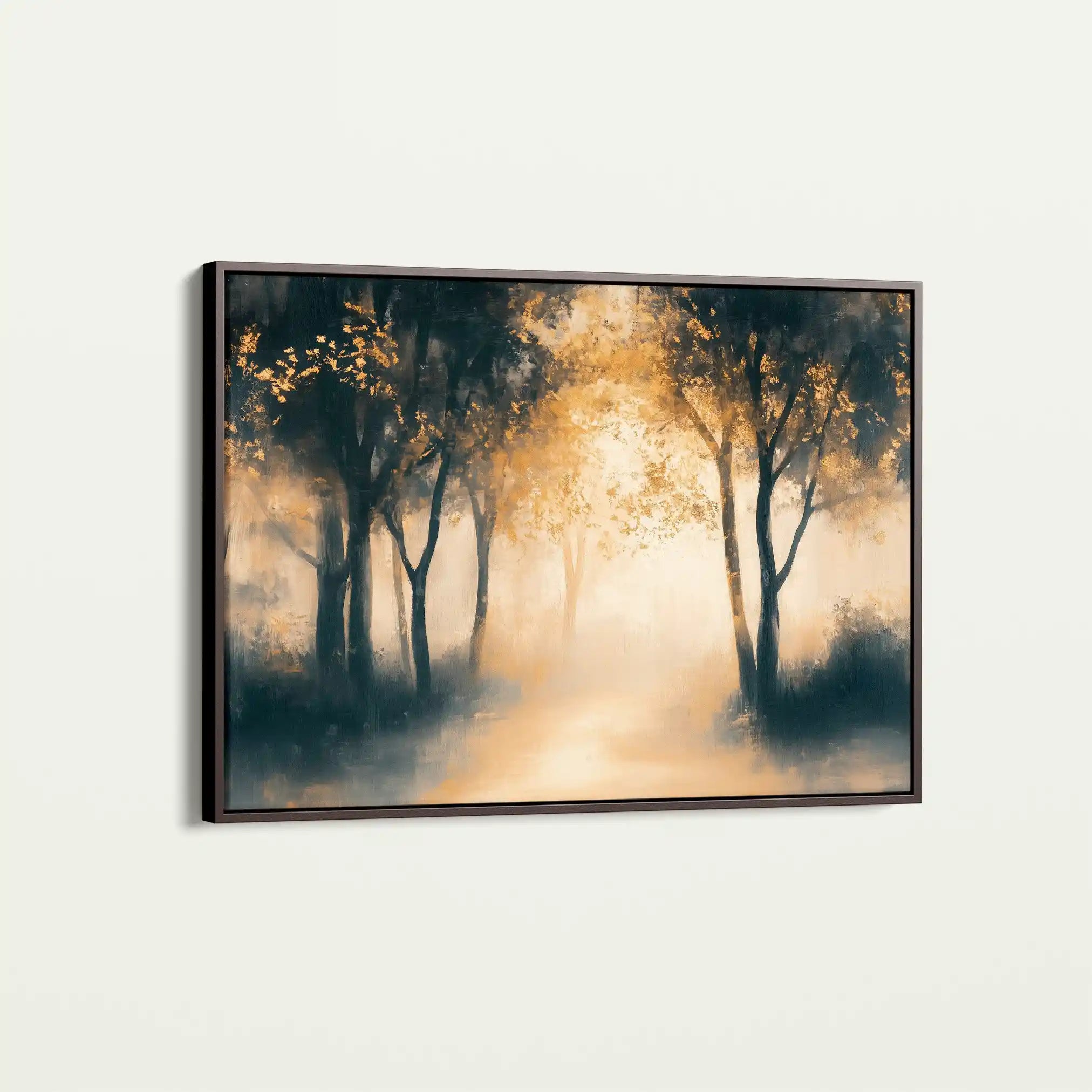 Landscape 190 Canvas Art 90 x 60 cm / Stretched on hidden frame