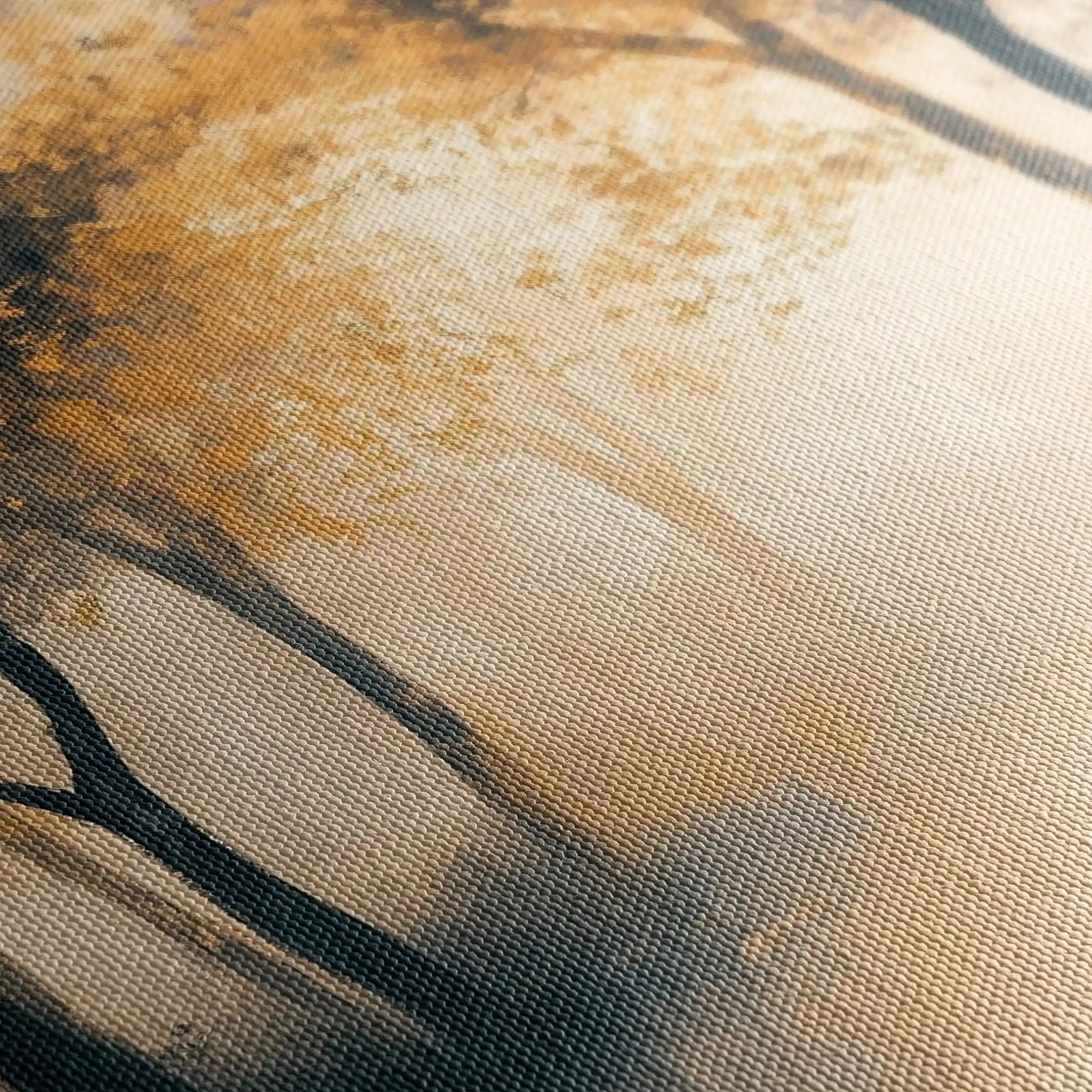 Landscape 190 Canvas Art 90 x 60 cm / Stretched on hidden frame