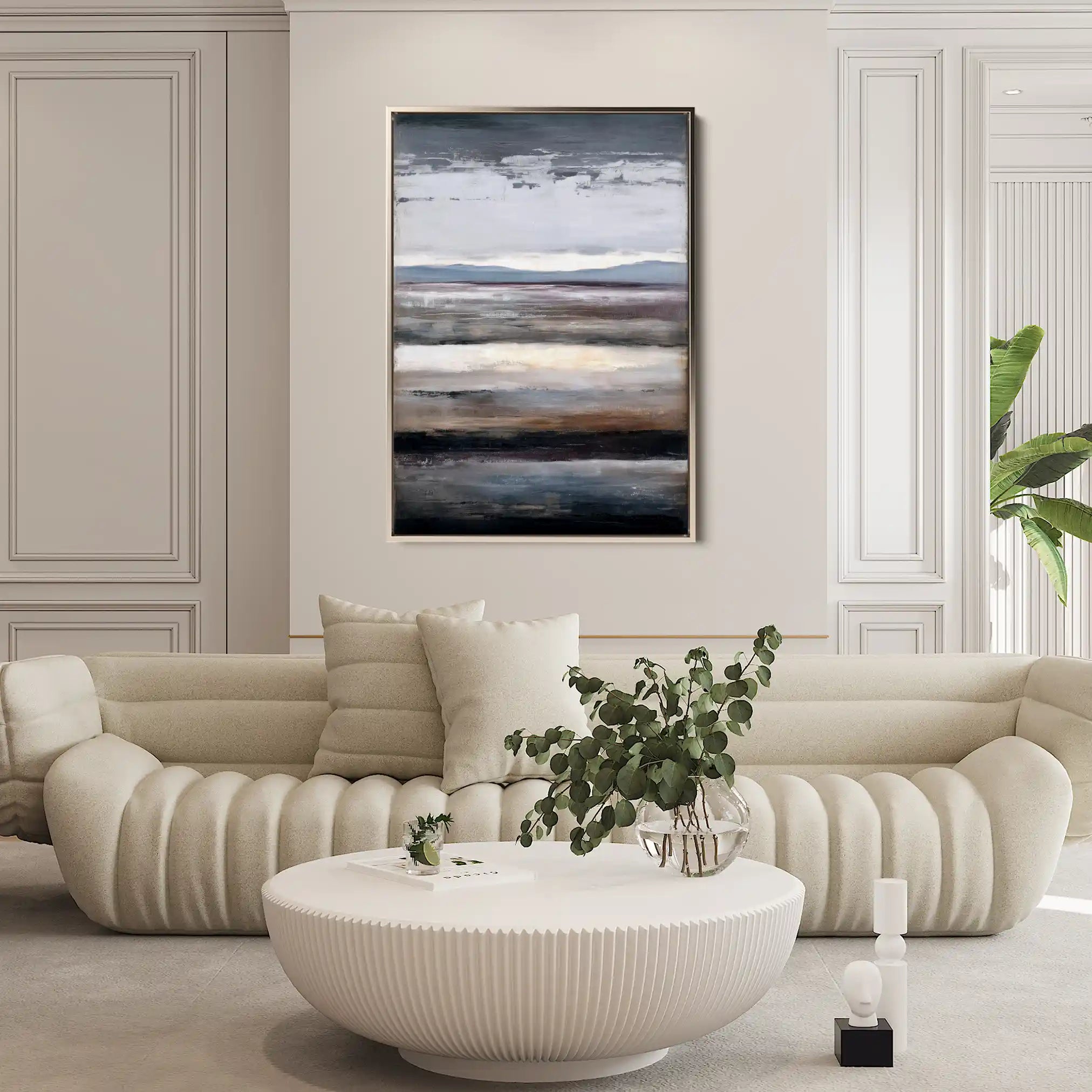 Abstract 1903 Canvas Art 60 x 40 cm / Stretched on hidden frame