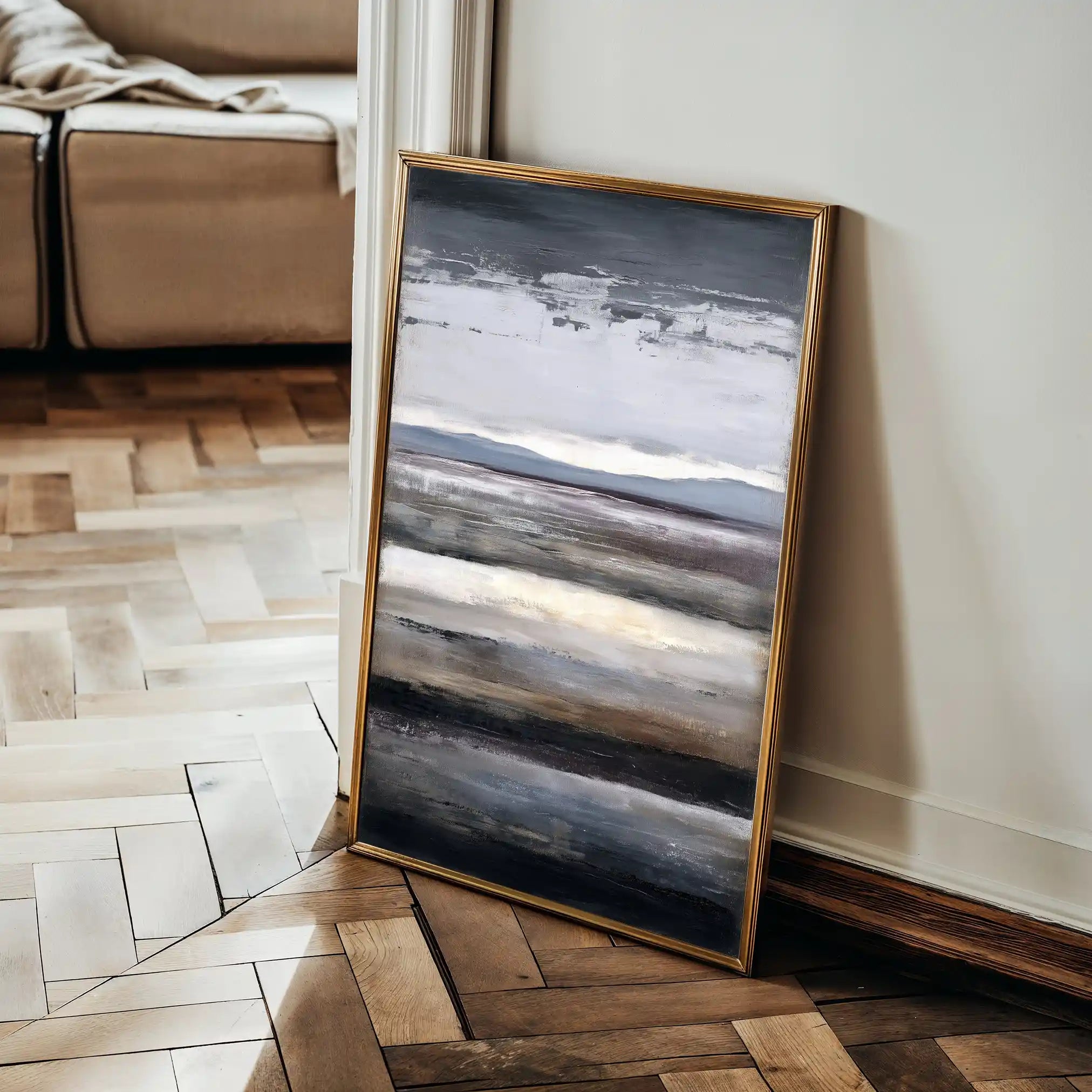 Abstract 1903 Canvas Art 60 x 40 cm / Stretched on hidden frame