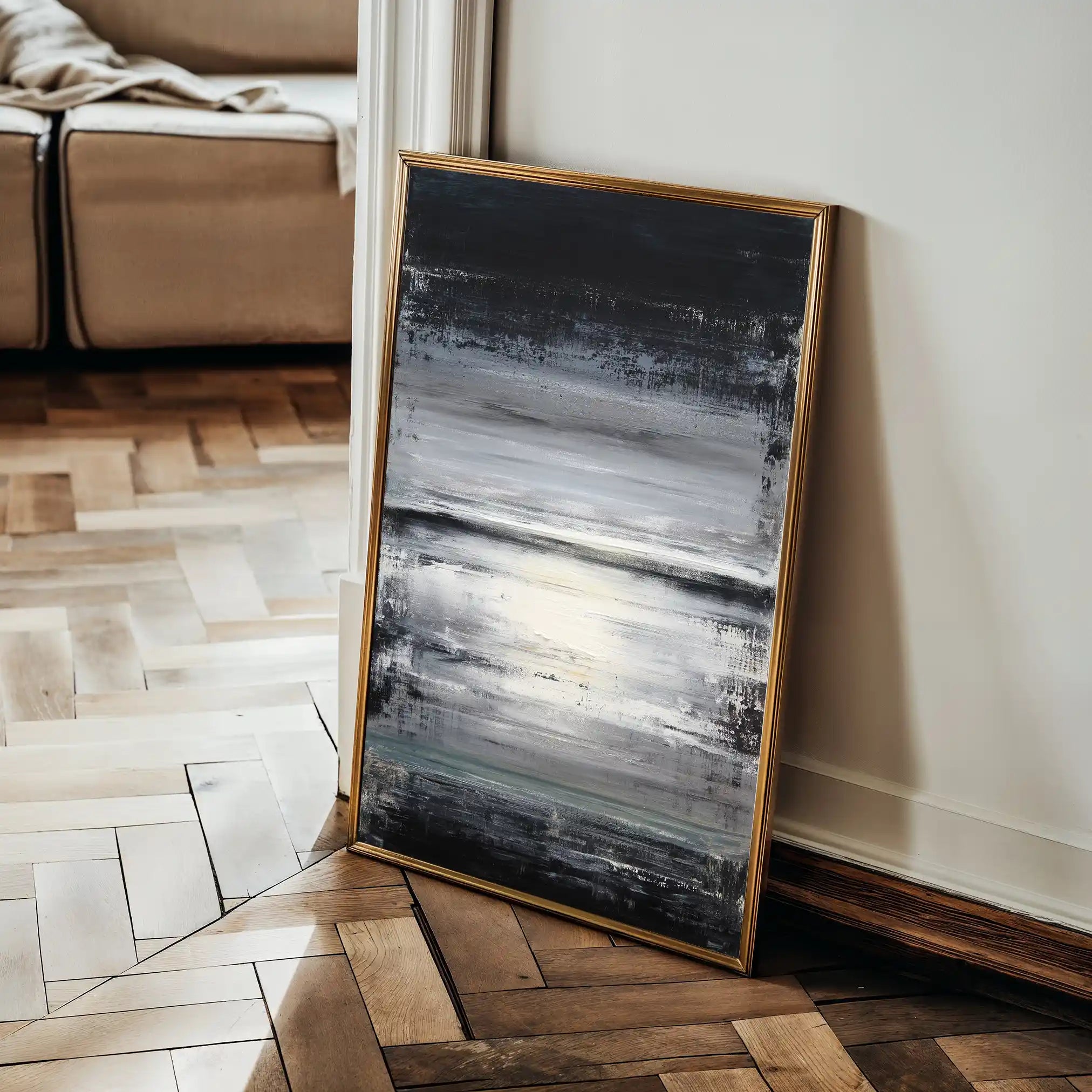 Abstract 1905 Canvas Art 60 x 40 cm / Stretched on hidden frame